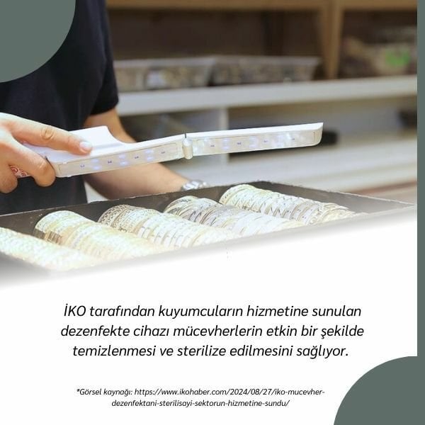 Dünyanın İlk Mücevher Dezenfektanı!