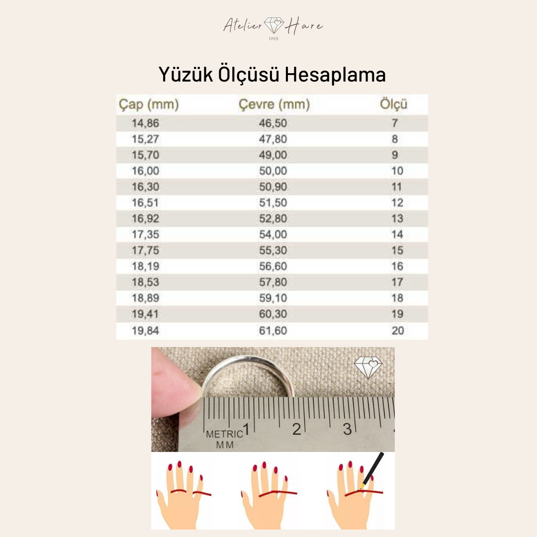Yüzük Ölçümü Bilmiyorum!