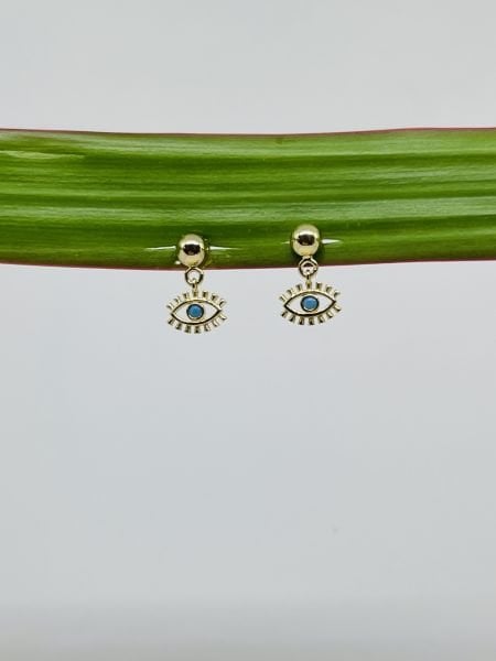 Şans Altın Tasarım Küpe