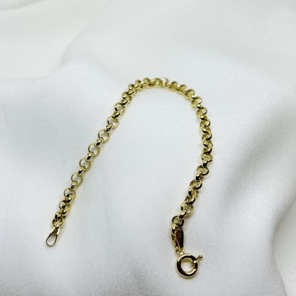 İnce Doç Zincir Altın Bileklik