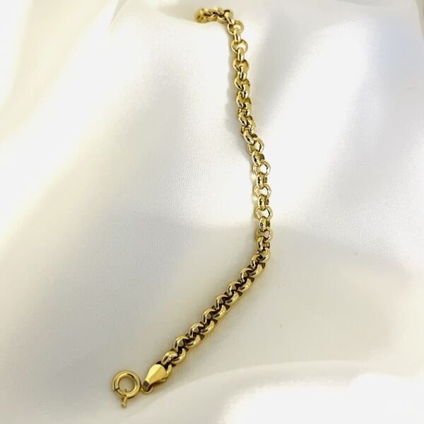 Kalın Doç Zincir Altın Bileklik