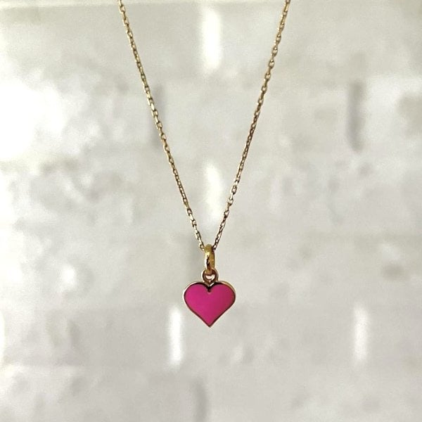 Barbie Altın Tasarım Kolye