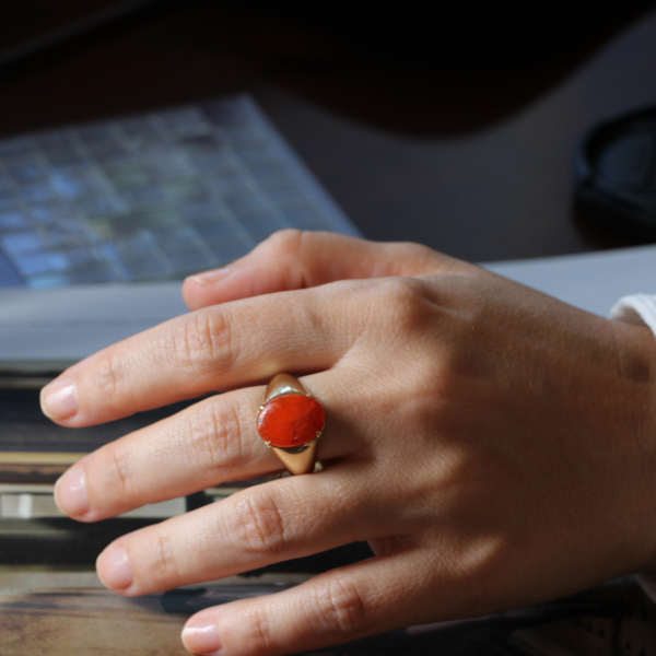 Yemen Akik Taşlı Yüzük