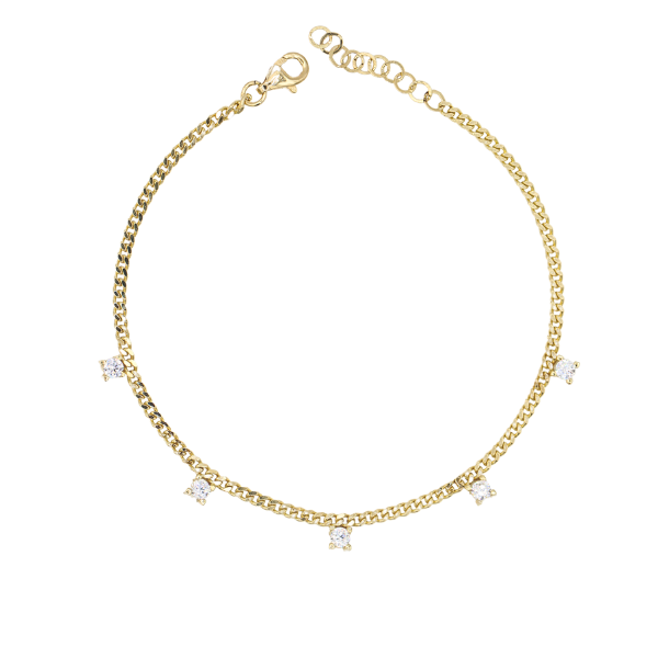 Zirkon Taşlı Bileklik