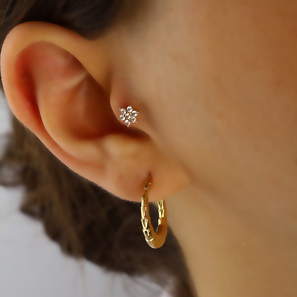 Çiçeğim Altın Tragus