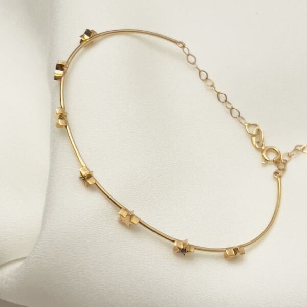 Yıldızlı Kelepçe Bileklik