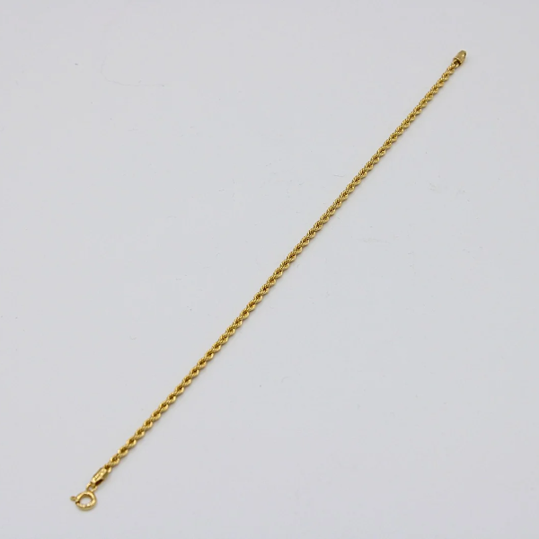 Burgu Zincir Altın Bileklik