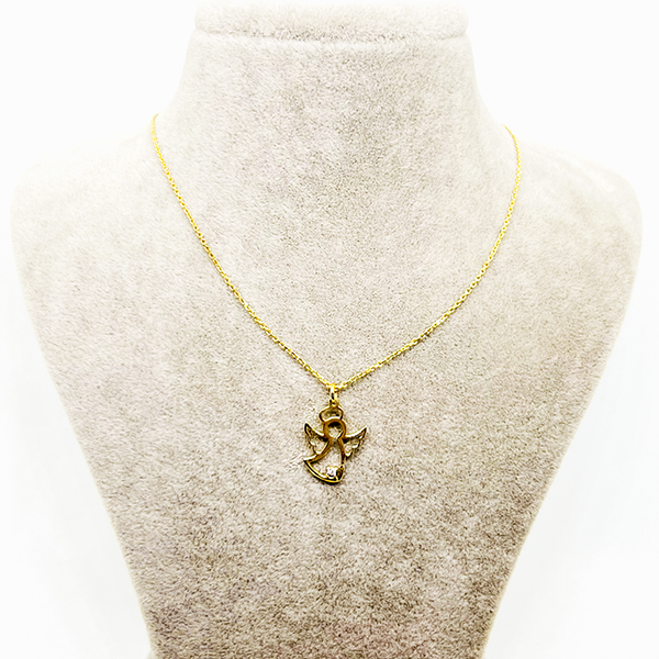 Melek Altın Tasarım Kolye