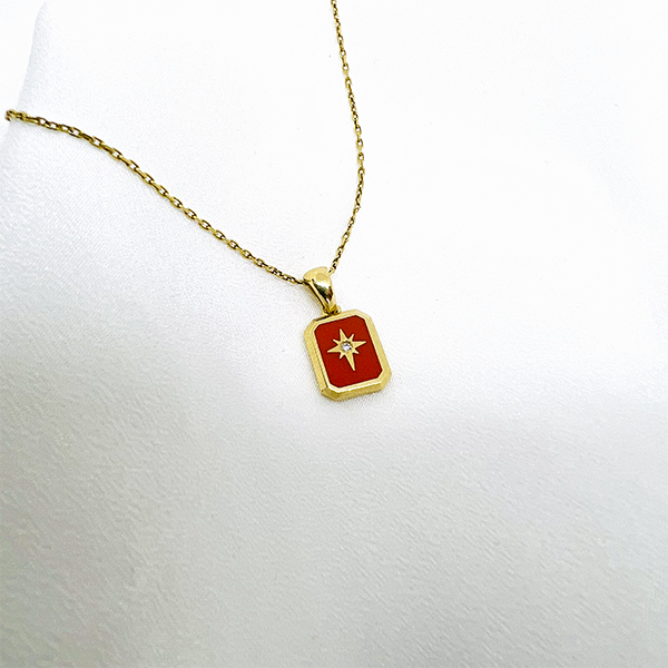 Minerva Pırlantalı Kolye